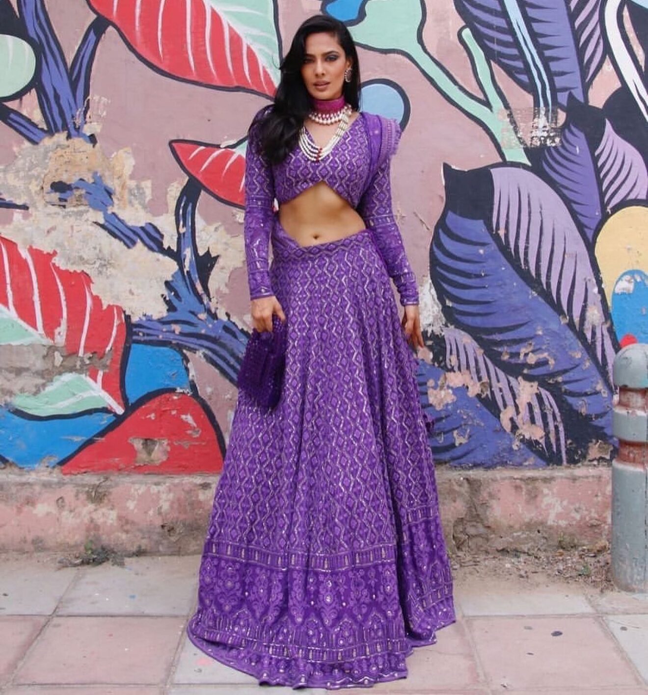 All Sequin Work Lehenga - The Clothing Rack