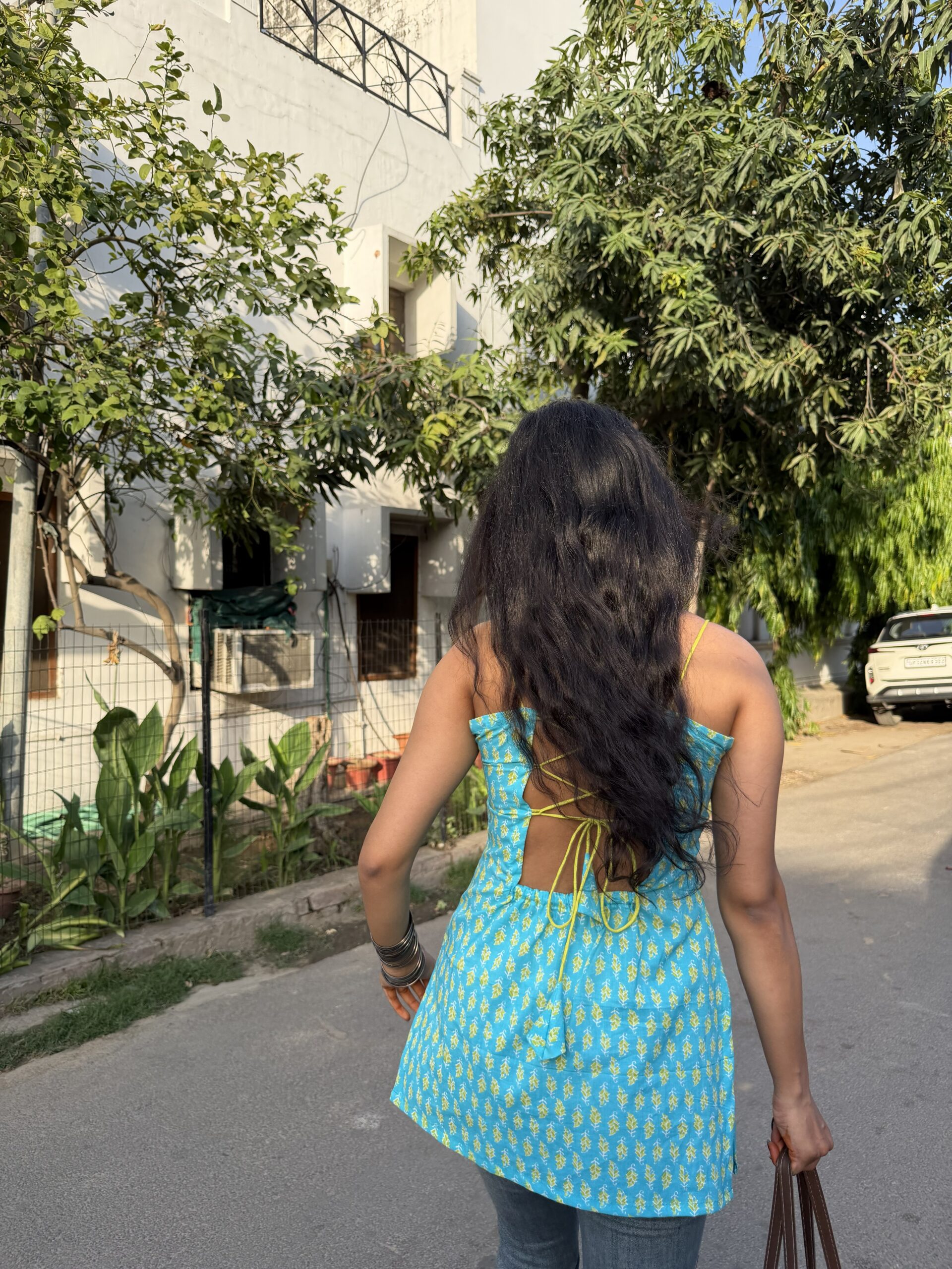 Firoz Booti Strappy Kurti