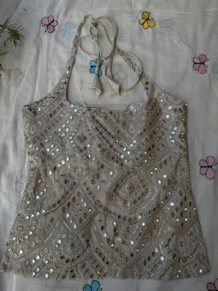 COSMO MIRROR CROPPED KURTI